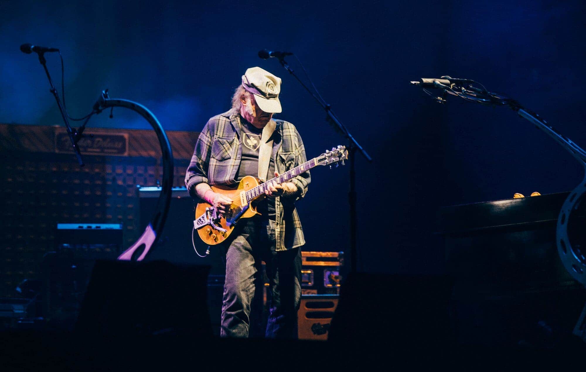Neil Young Takes Aim at Trump and Tech Titans in 'As Time Explodes' Video