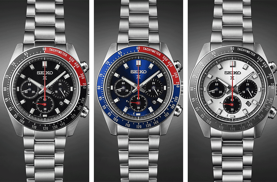 Seiko Drops Three New Prospex Speedtimers