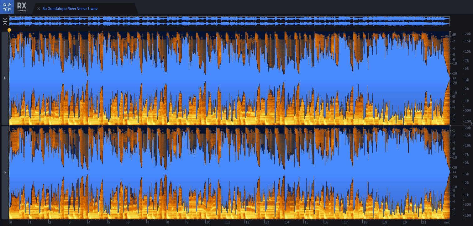 The first verse of Todd Barrow’s “Guadalupe River” – a straight-up track with guitar, bass, drums, and lead vocals...