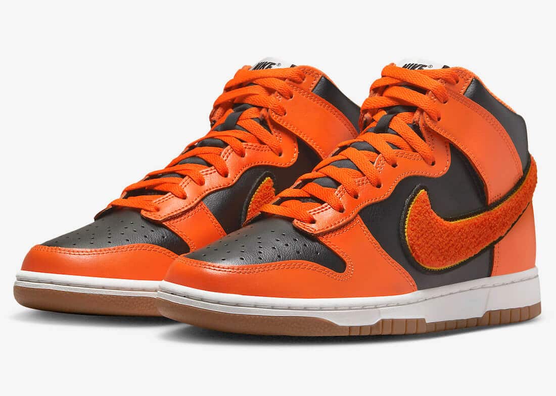 Nike Dunk High University “Chenille Swoosh”