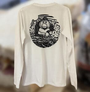 The back of OTC longsleeved tshirt