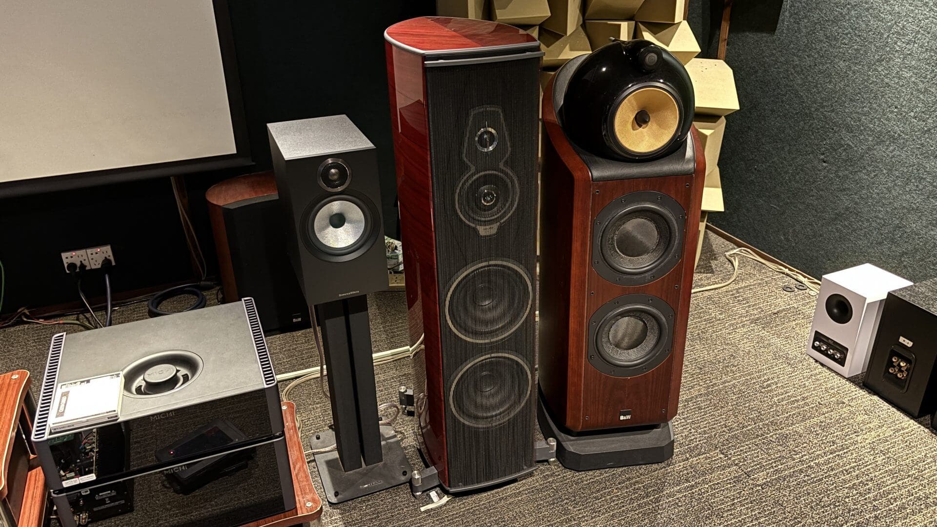 The X430 comfortably drives high-end floor-standing speakers with authority and finesse