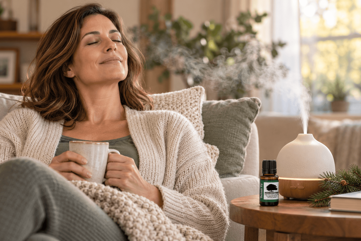 Balsam Fir Essential Oil for Stress and Relaxation