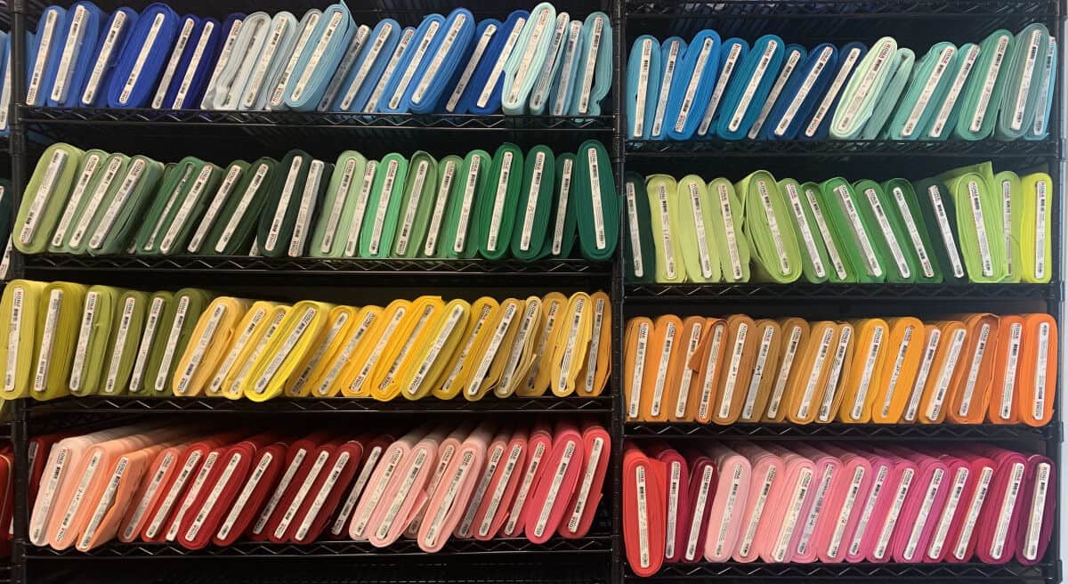 Piece Fabric Co:  The little fabric shop with the not-so-little inventory