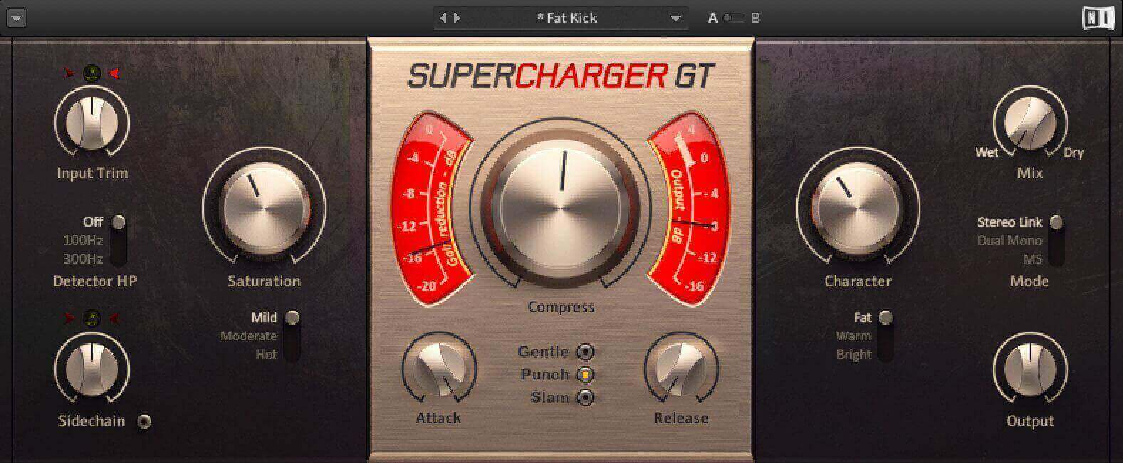 SUPERCHARGER GT tube compressor by Native Instruments