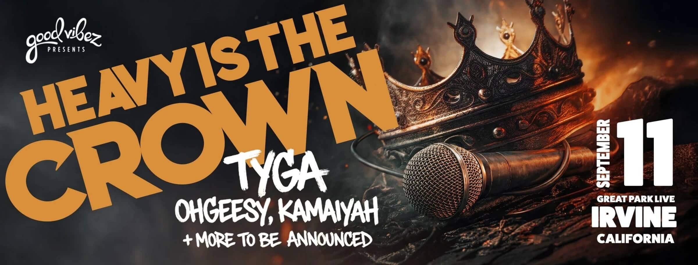 Heavy Is The Crown brings hip-hop heat to Irvine.