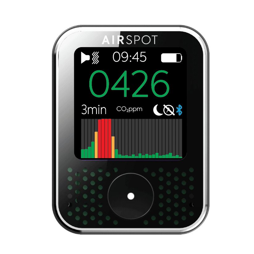 Bar Graph on the AirSpot device!
