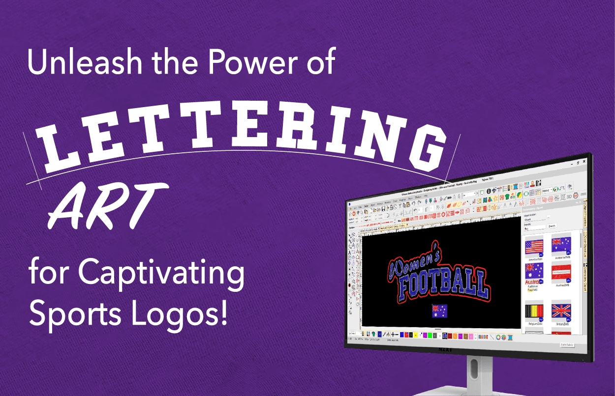 Wilcom’s Lettering Art for Sports Logos