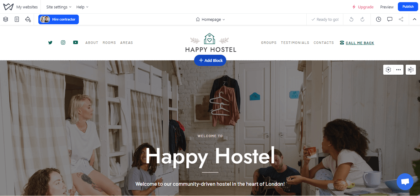 Weblium vs Shopify weblium website builder