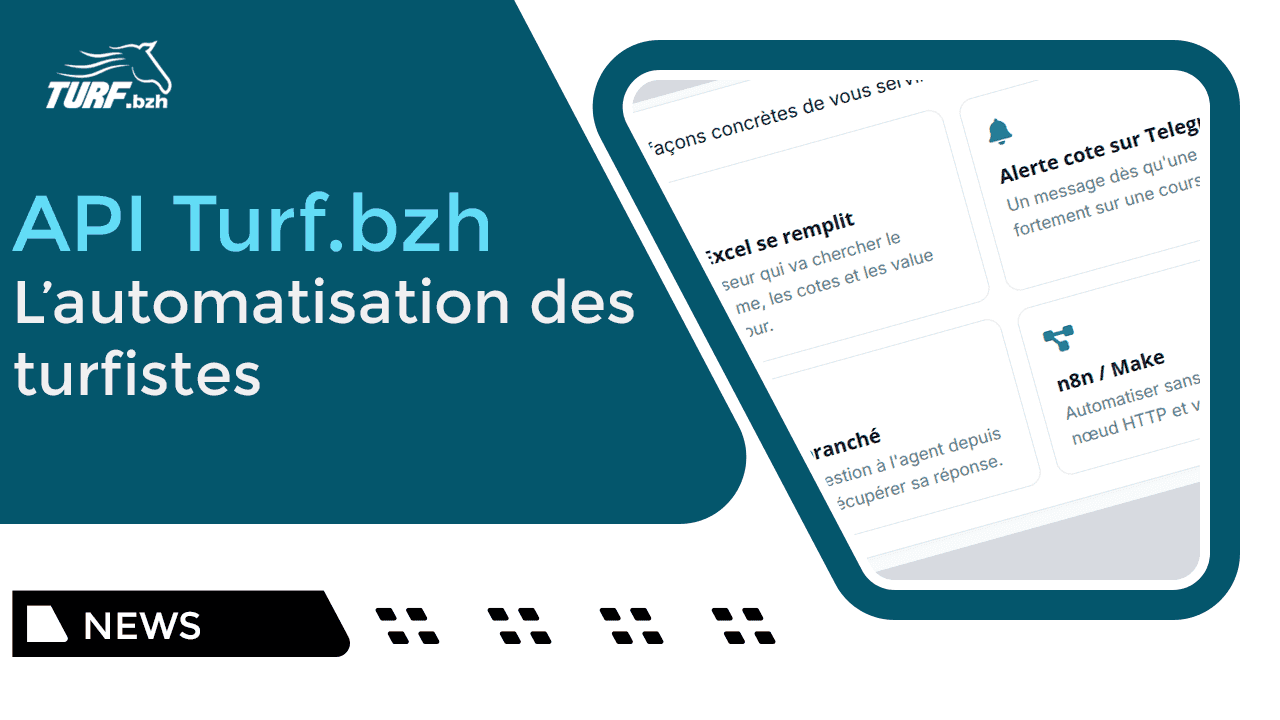 L'API turf.bzh : nos données arrivent enfin chez vous