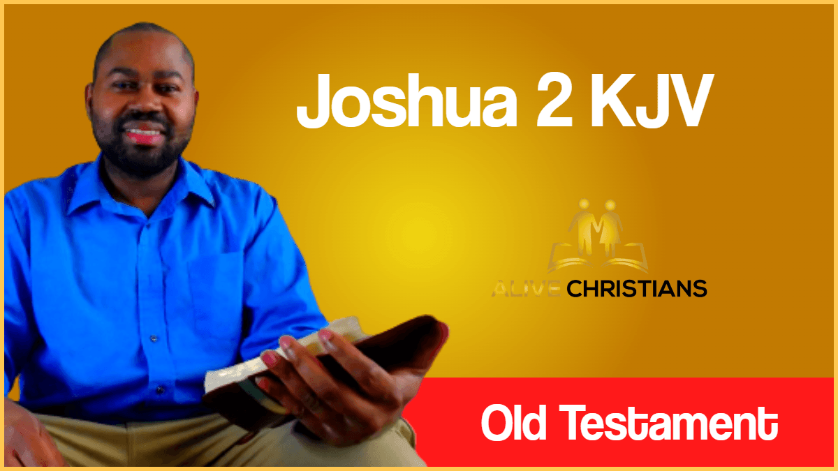 Joshua 2 KJV with Audio - And Joshua the son of Nun sent out