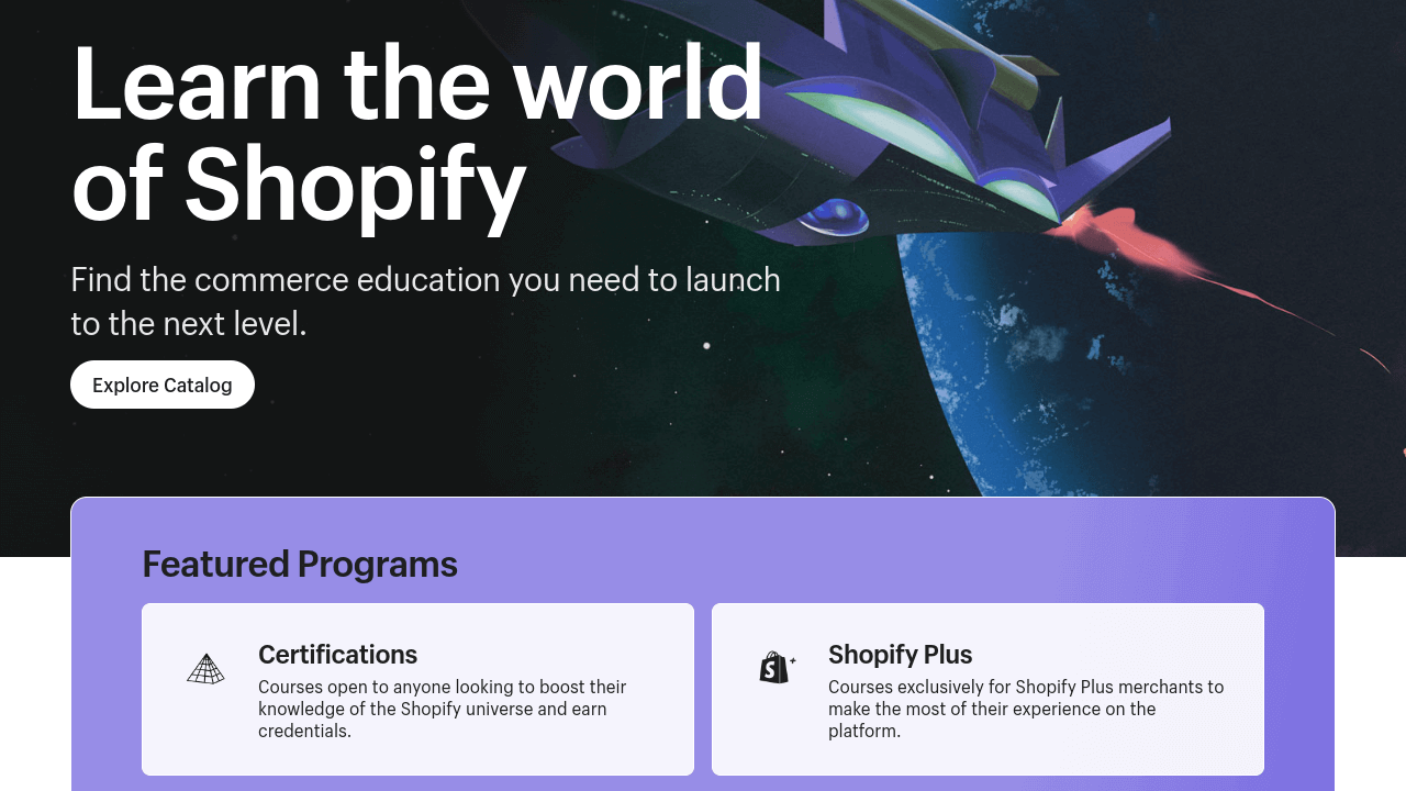 Shopify academy
