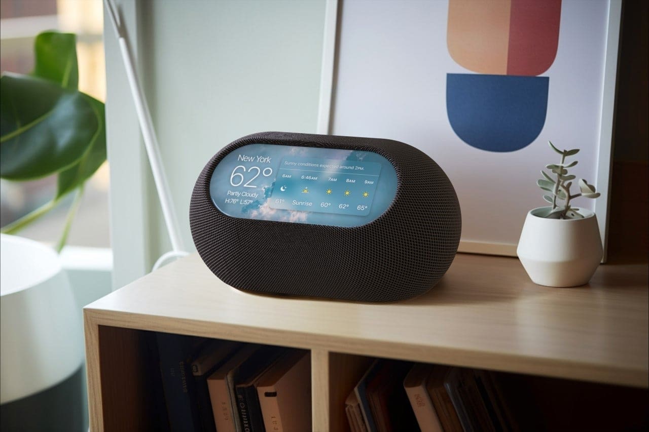 Apple TV and connected home hardware concept imagery