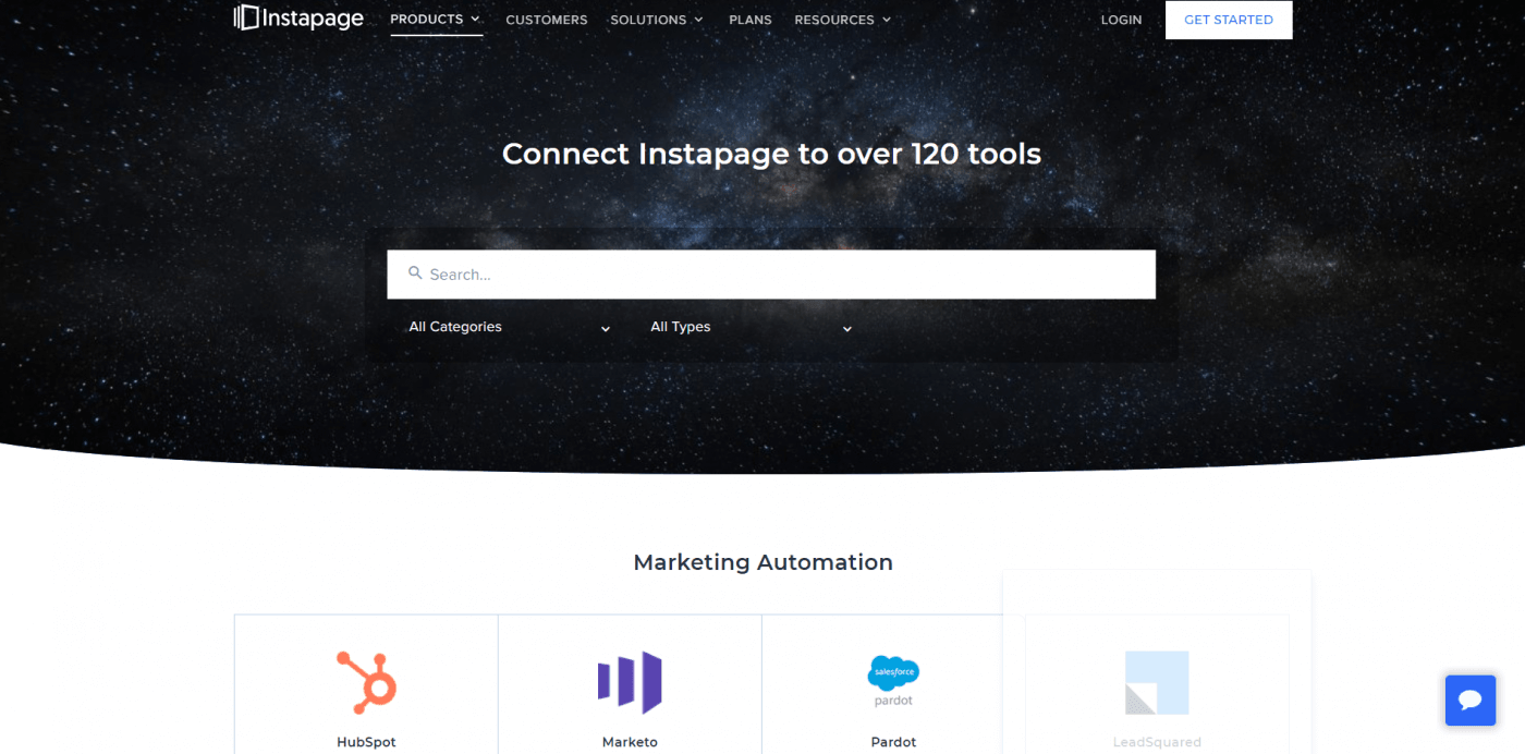 Instapage integrations