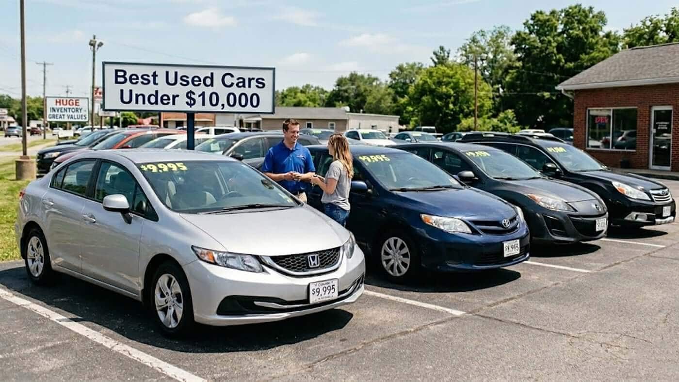 Best Used Cars Under $10,000