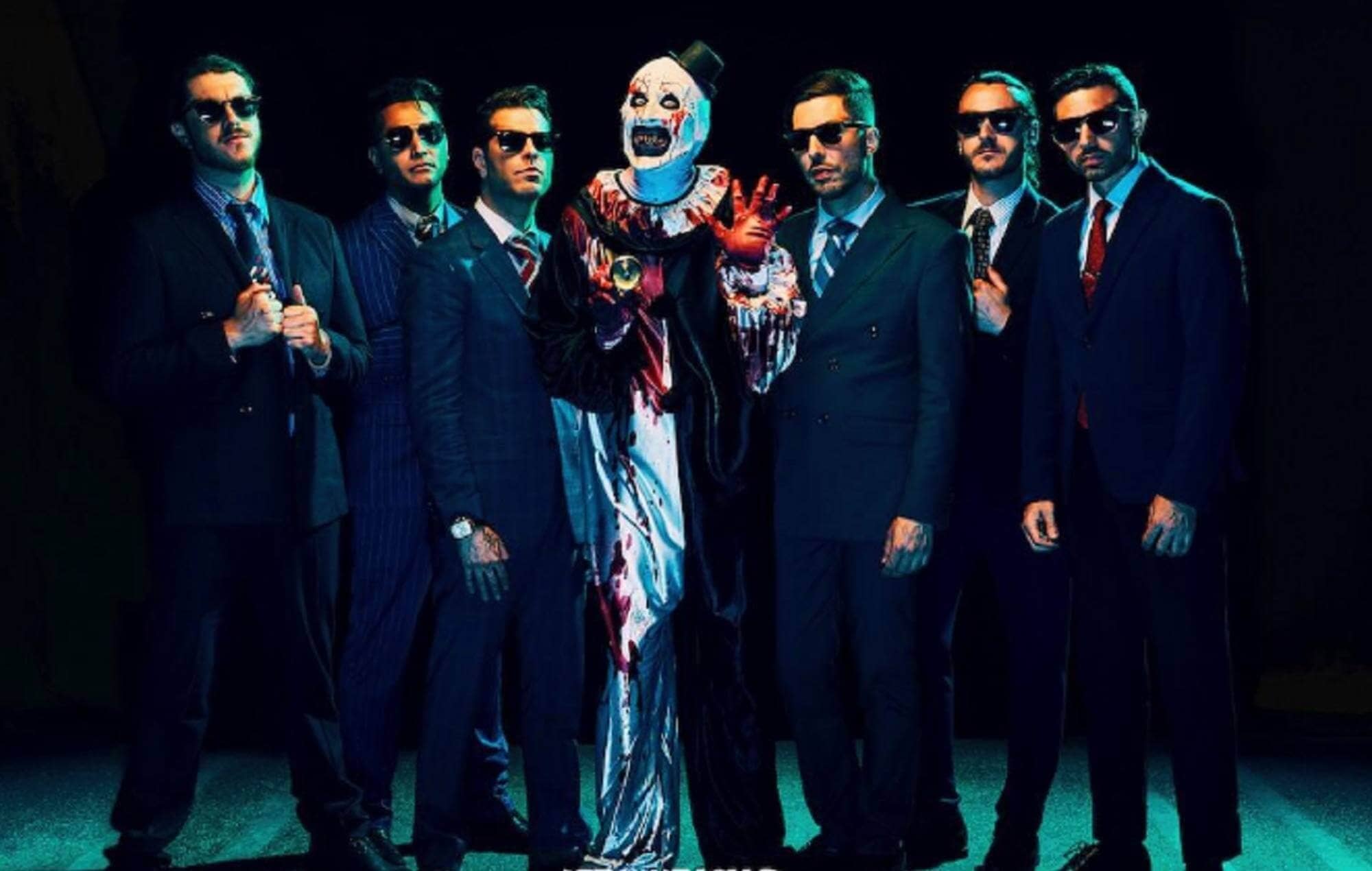 Ice Nine Kills and Art The Clown from 'Terrifier 3'