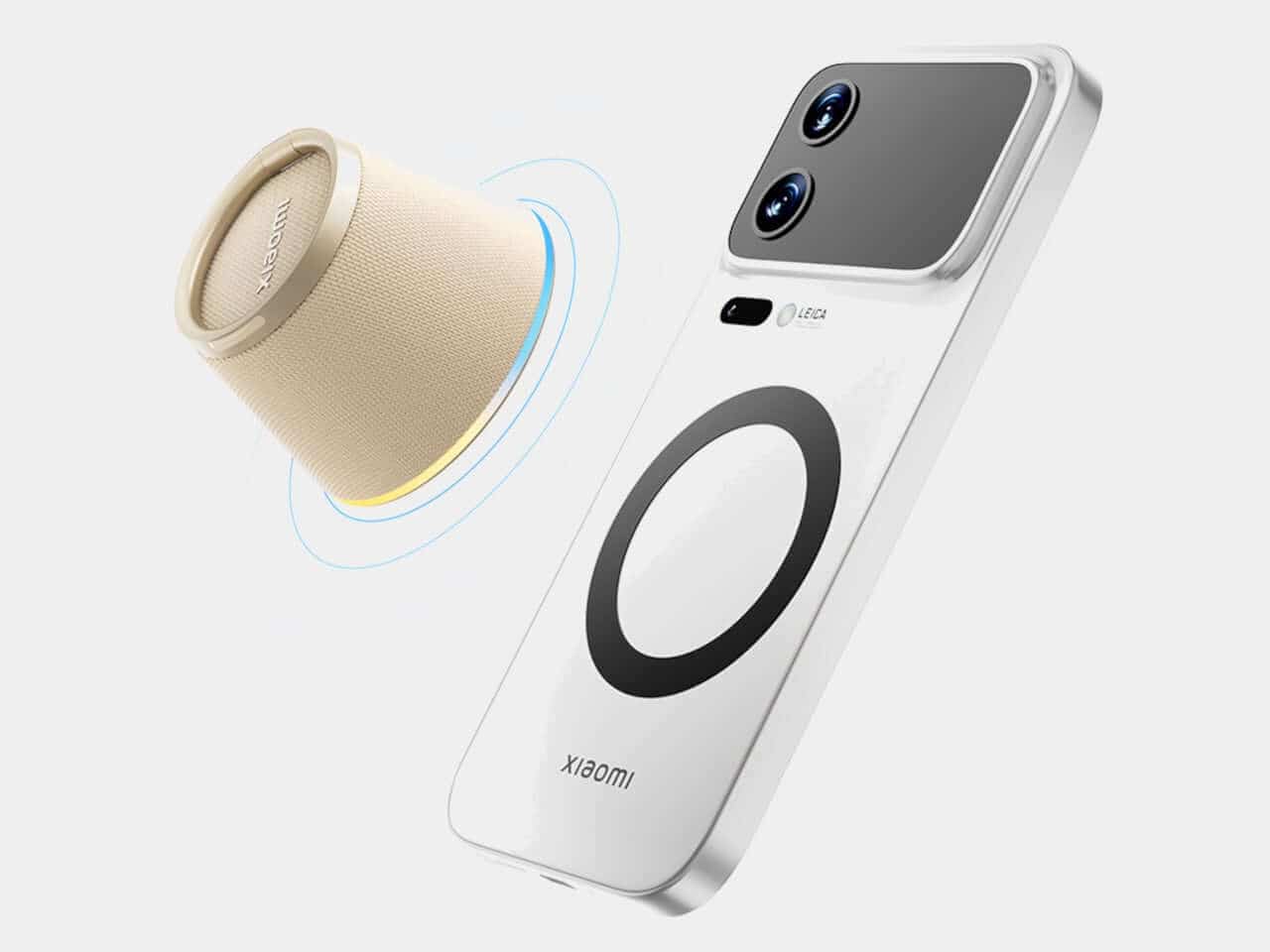 Speaker propping phone up at a perfect viewing angle