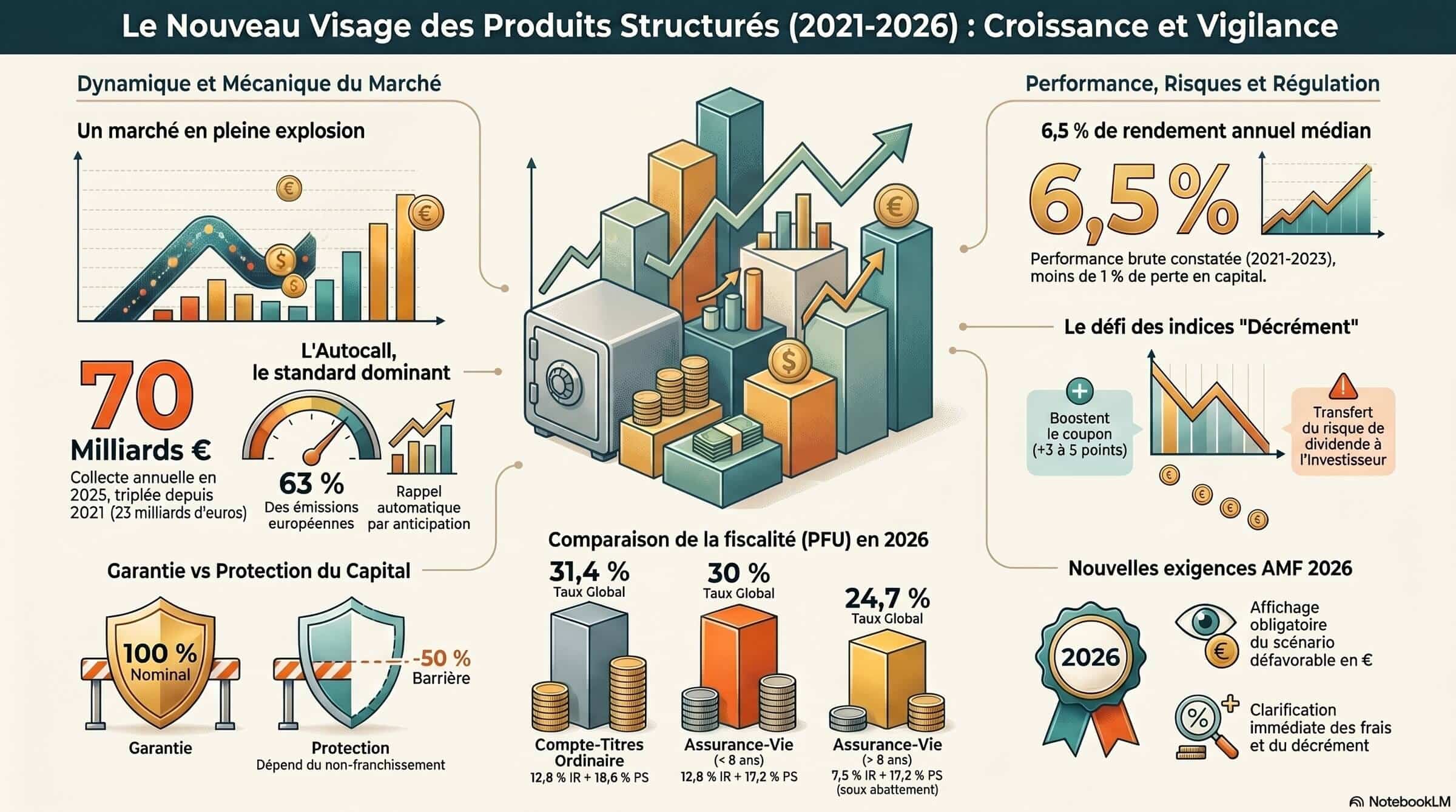 Infographie produits structurés