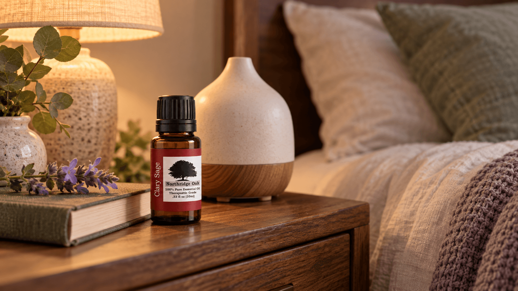 Clary Sage Essential Oil for Sleep: Evening Blends & Rituals