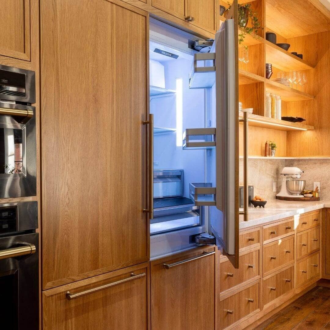ZLINE refrigerator in a modern kitchen.