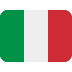 Italian flag emoji included in a fan celebration post