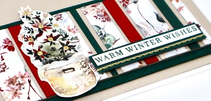 Woodland Christmas Scrappy Leftovers - Holiday card ideas!