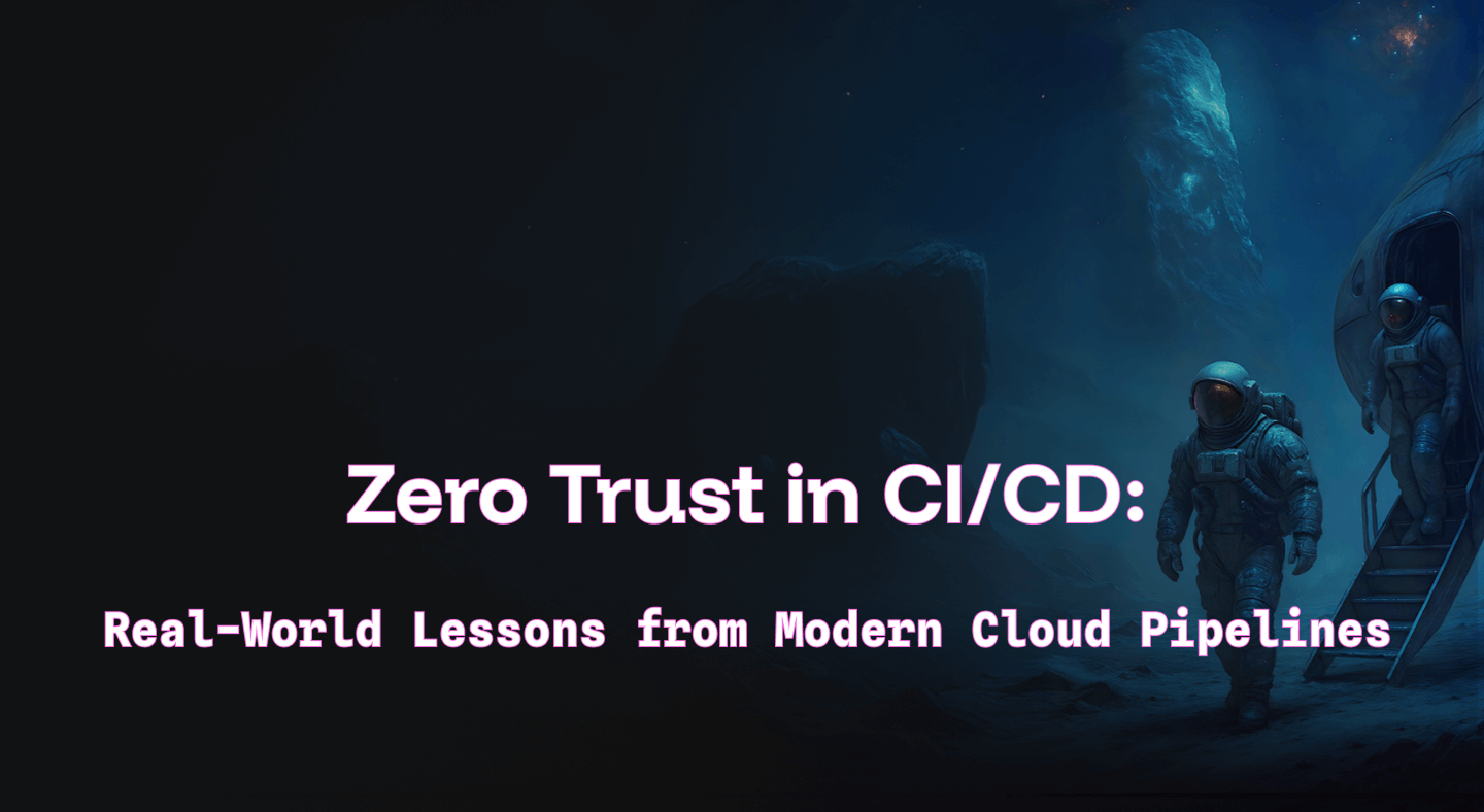 Zero Trust in CI/CD: Real-World Lessons from Modern Cloud Pipelines