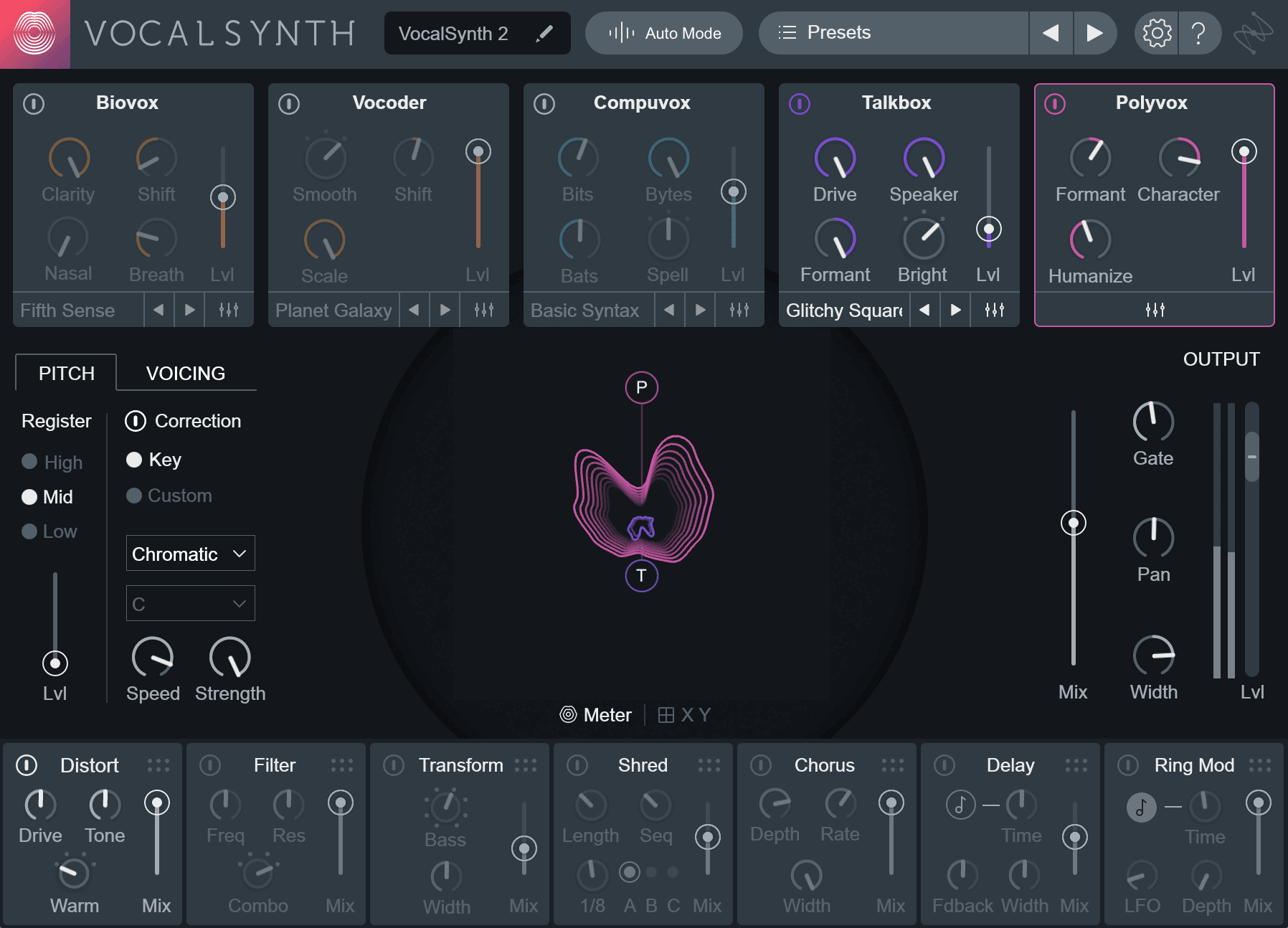 VocalSynth "hey" vocal processing