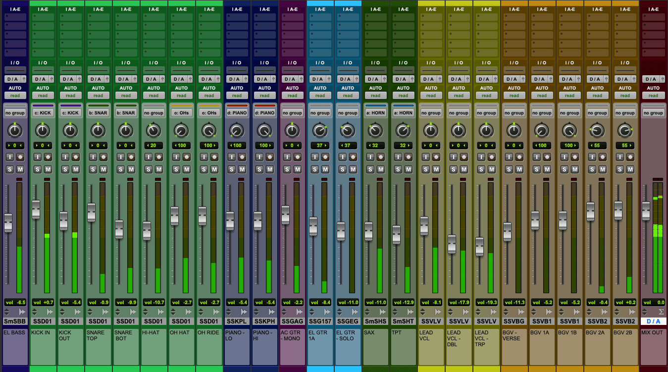 Image 11 - DAW mixer showing a static mix. Only levels and panning. Zero processing.png