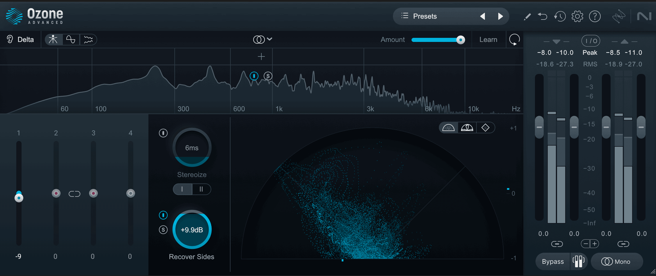Using iZotope Ozone Imager to not lose too much guitar when in mono