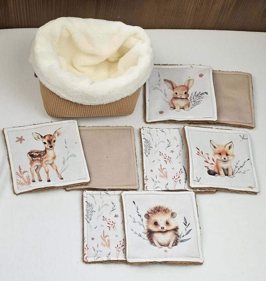 Les avantages des lingettes lavables en coton Oeko Tex