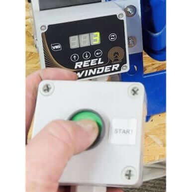 Controller, Reel Rewinder With Remote Button Pendant