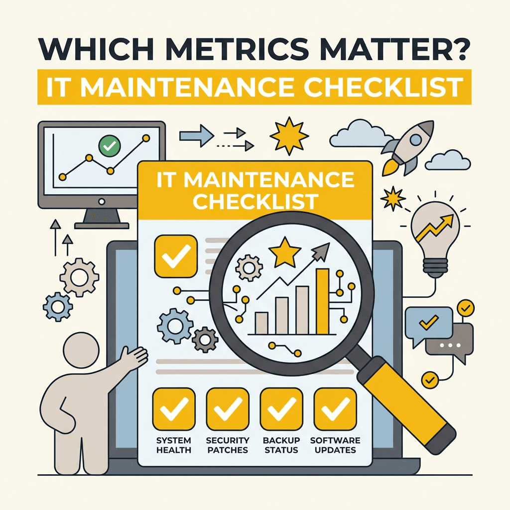 Preventive IT Maintenance Checklist Template: What Should You Track?