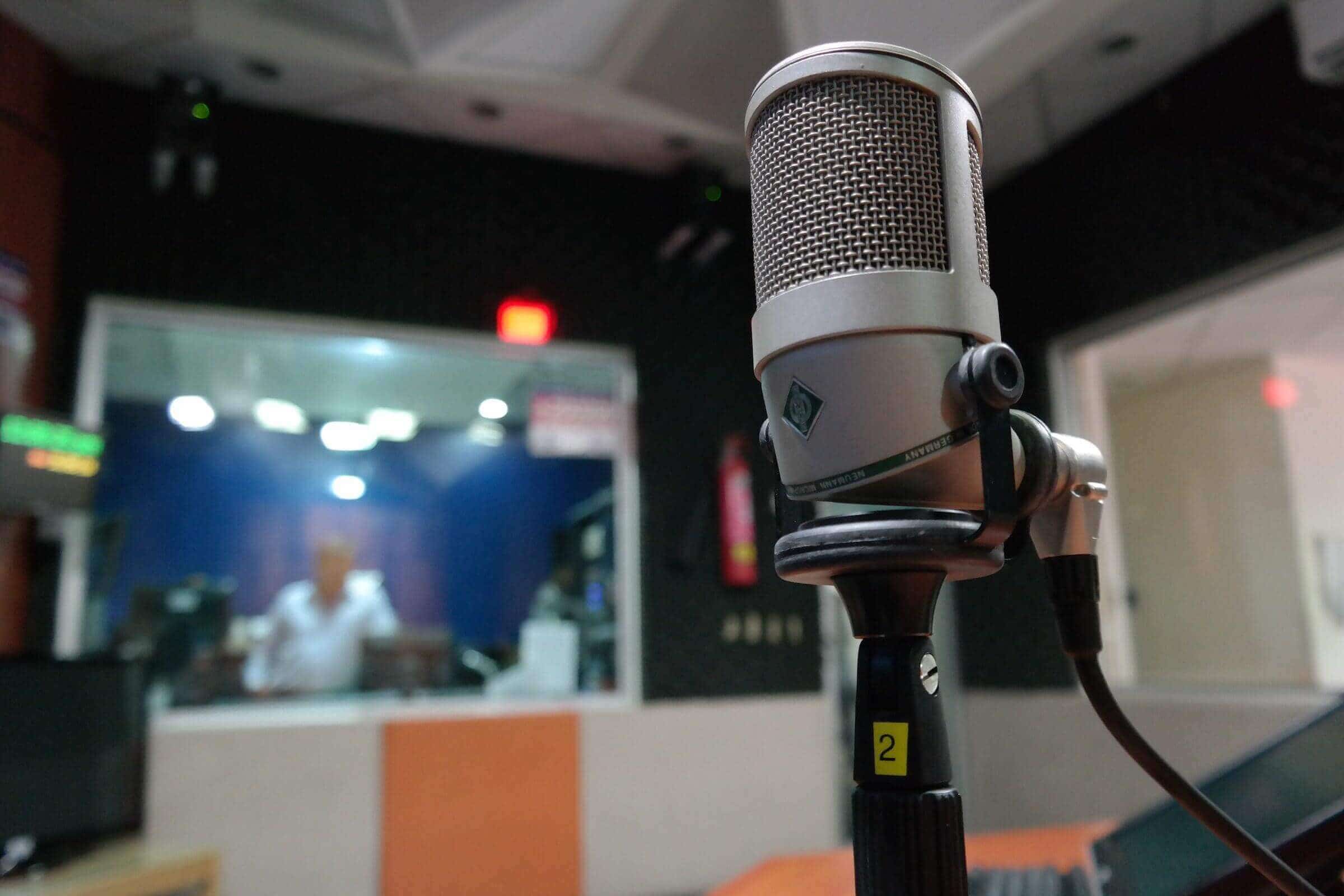 Neumann Condenser Microphone in Recording Studio.jpeg