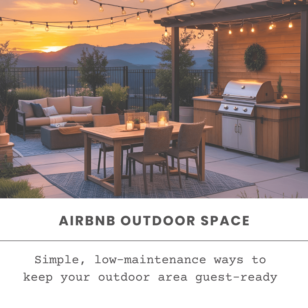 Is Your Airbnb Outdoor Space Ready for the Long Weekend?