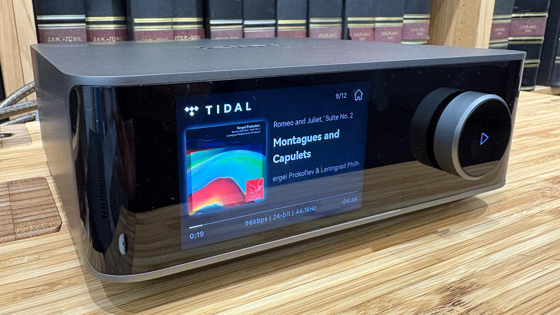 Compact design allows versatile placement of WiiM Amp Ultra