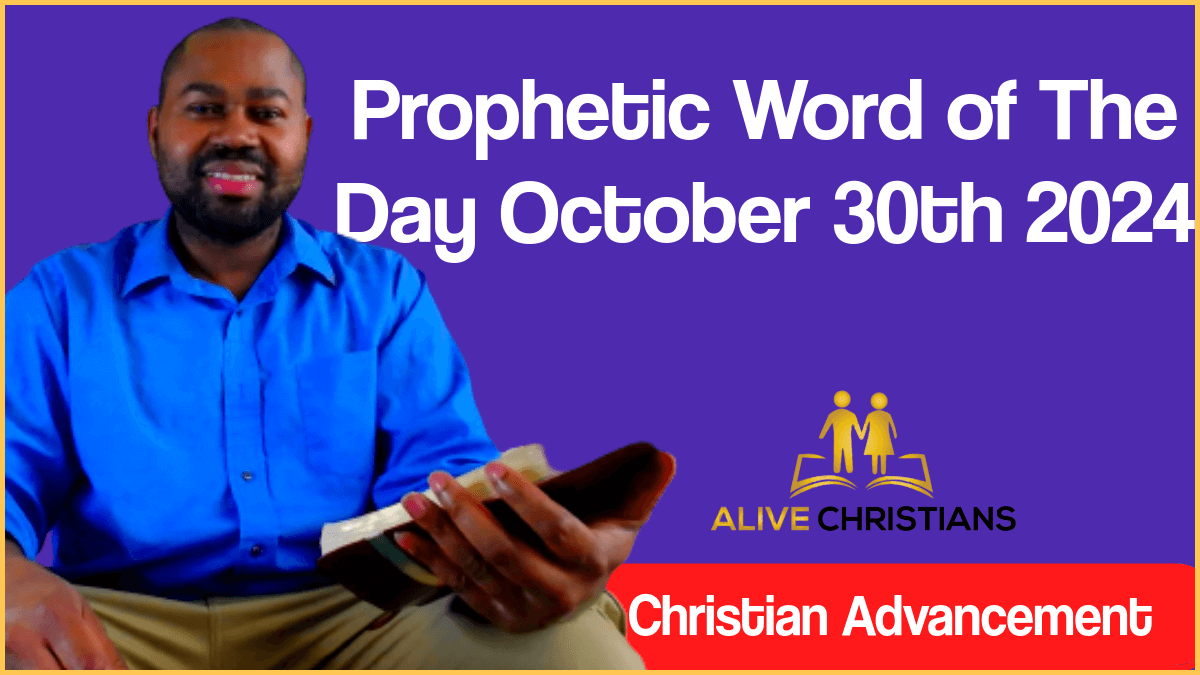 Prophetic Word of The The Day - October 30, 2024 (School of Prophets)