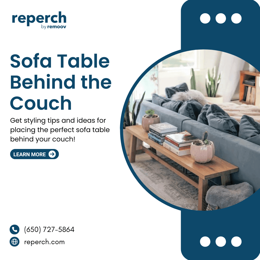 Decorating with a Sofa Table Behind the Couch