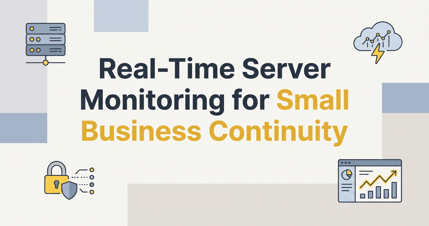 Real-Time Server Monitoring for Small Business Continuity