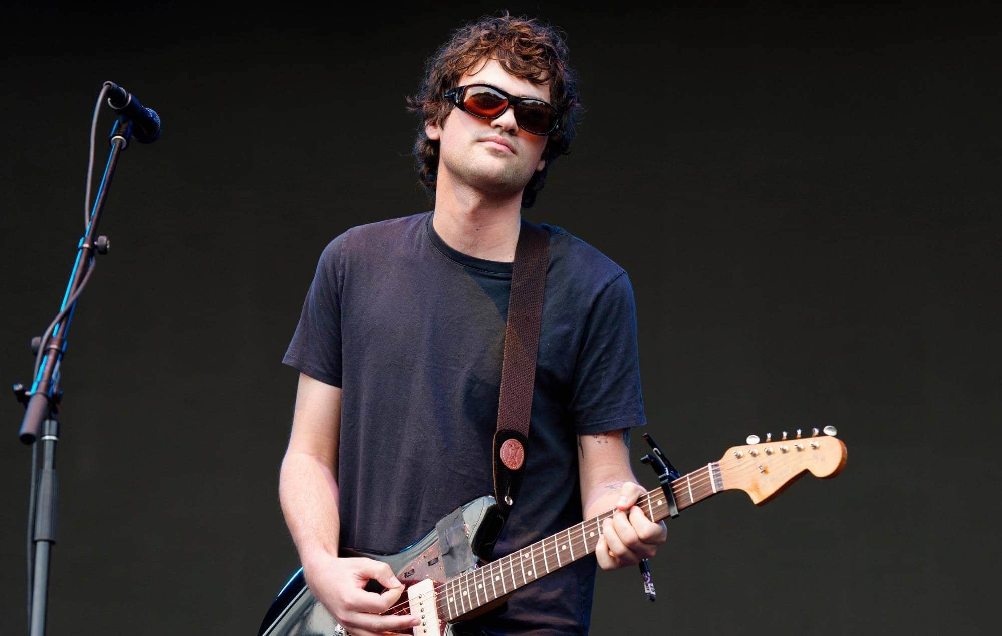 MJ Lenderman performing live at HeAthens Homecoming