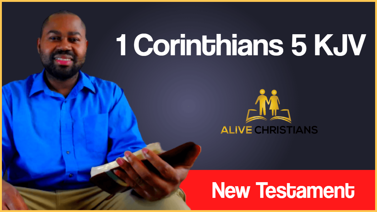 1 Corinthians 5 KJV with Audio - It is reported commonly that there