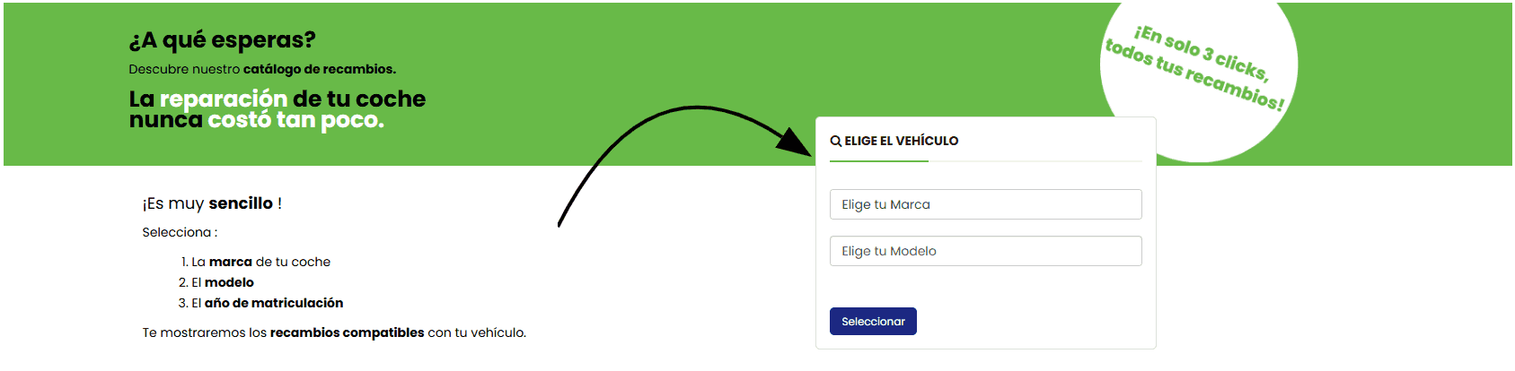 Buscador de piezas Autodaz