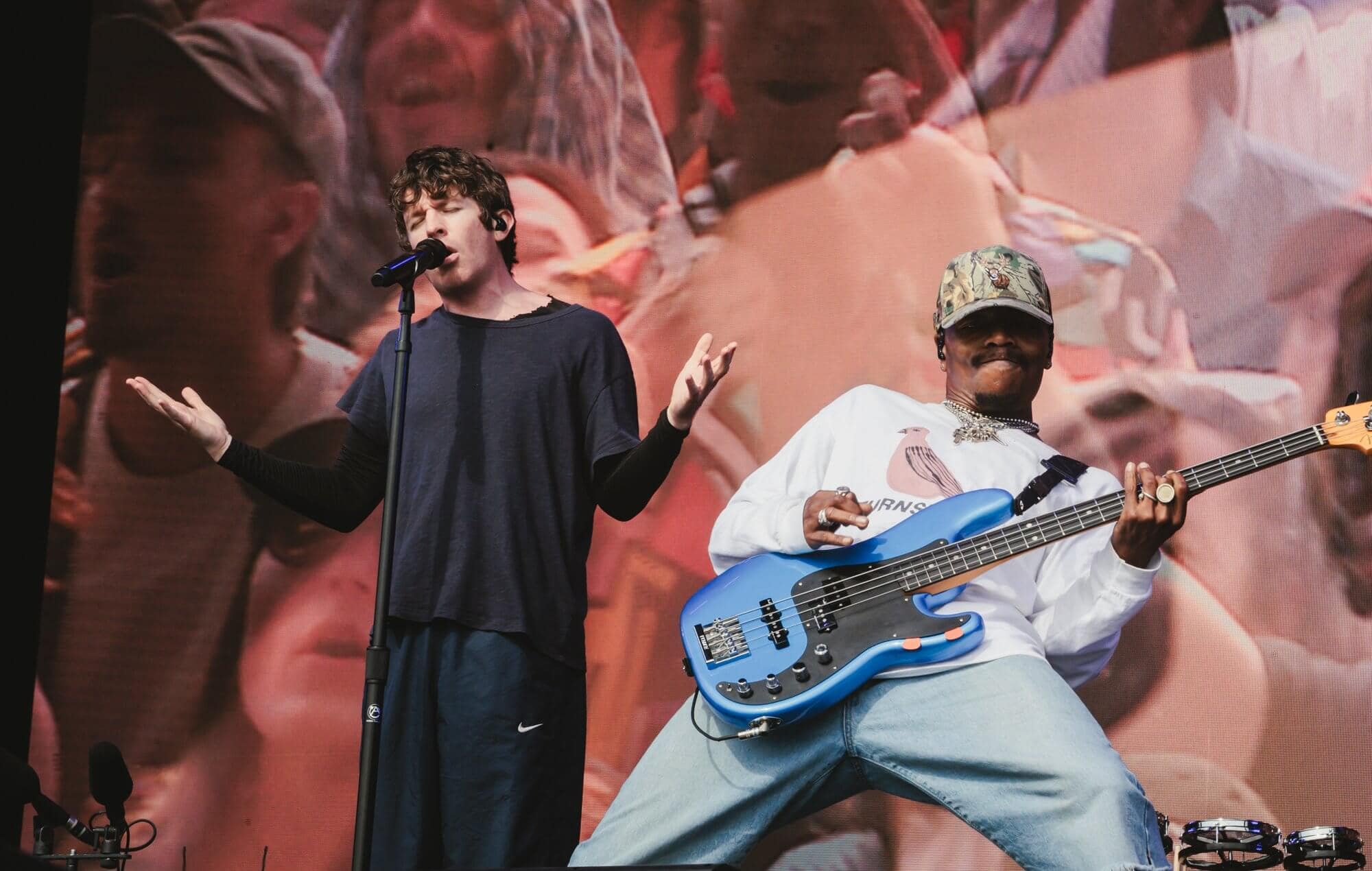 Turnstile perform live at Glastonbury 2025, photo by Andy Ford