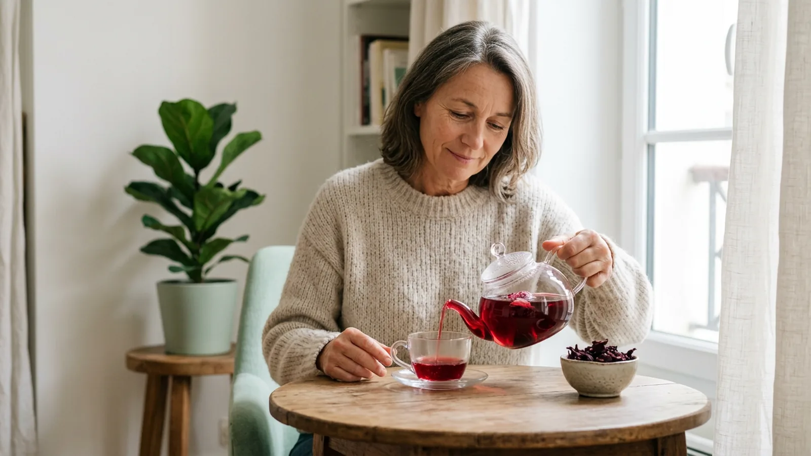 Quels sont les bienfaits de la tisane drainante à l'hibiscus ?