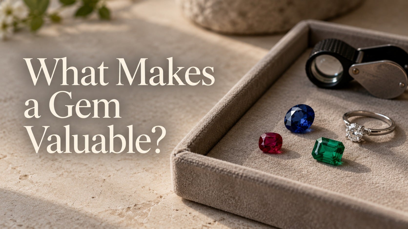 Inside the Gemstone Market: What Makes a Gem Worth More?