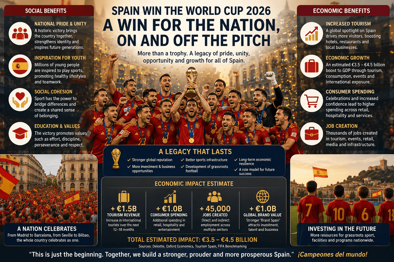 La Segunda Copa del Mundo de España: Qué Dice la Investigación sobre el Efecto Económico