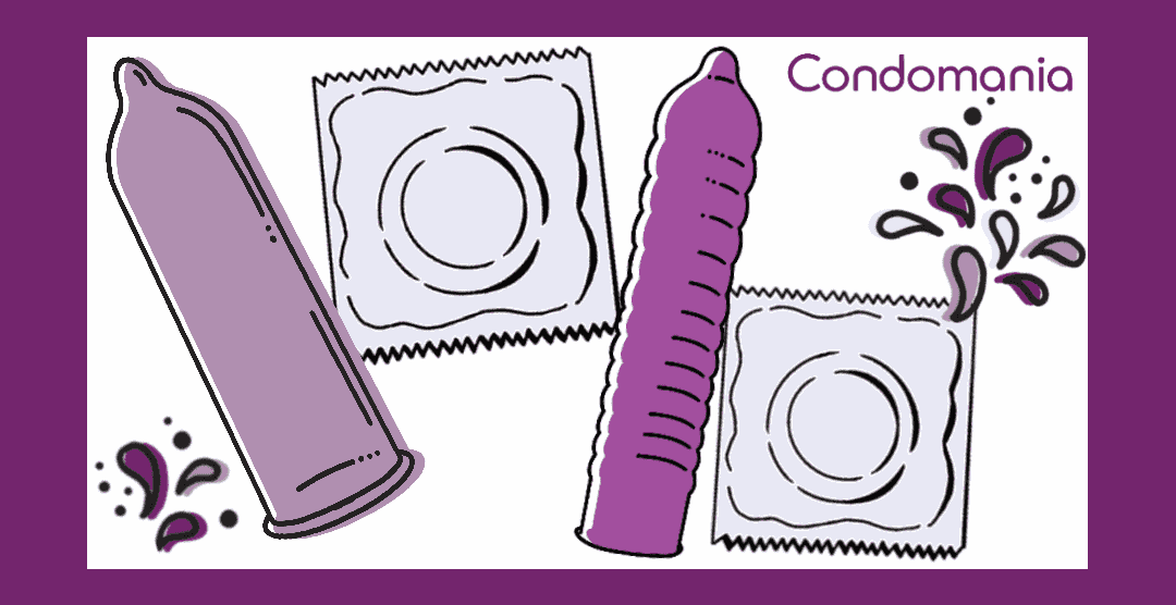 condom drawing banner