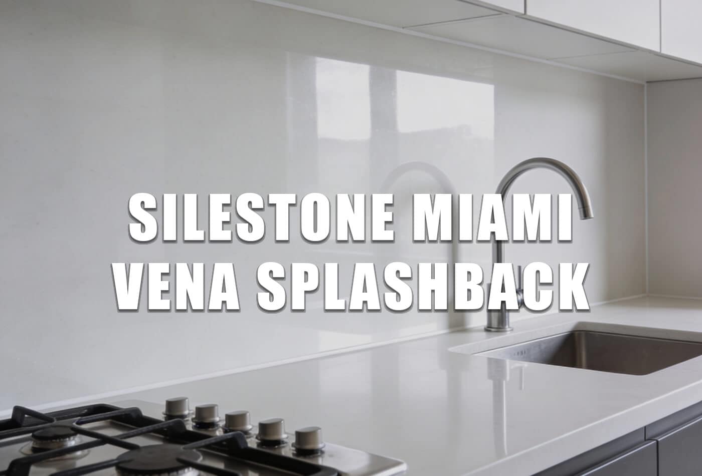 Silestone Miami Vena splashback