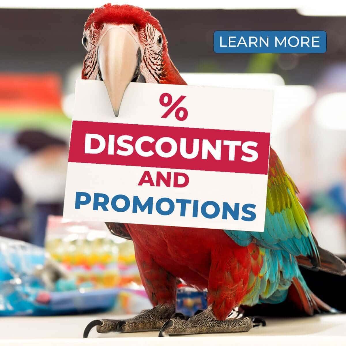 Parrot Essentials Promotions - 2024