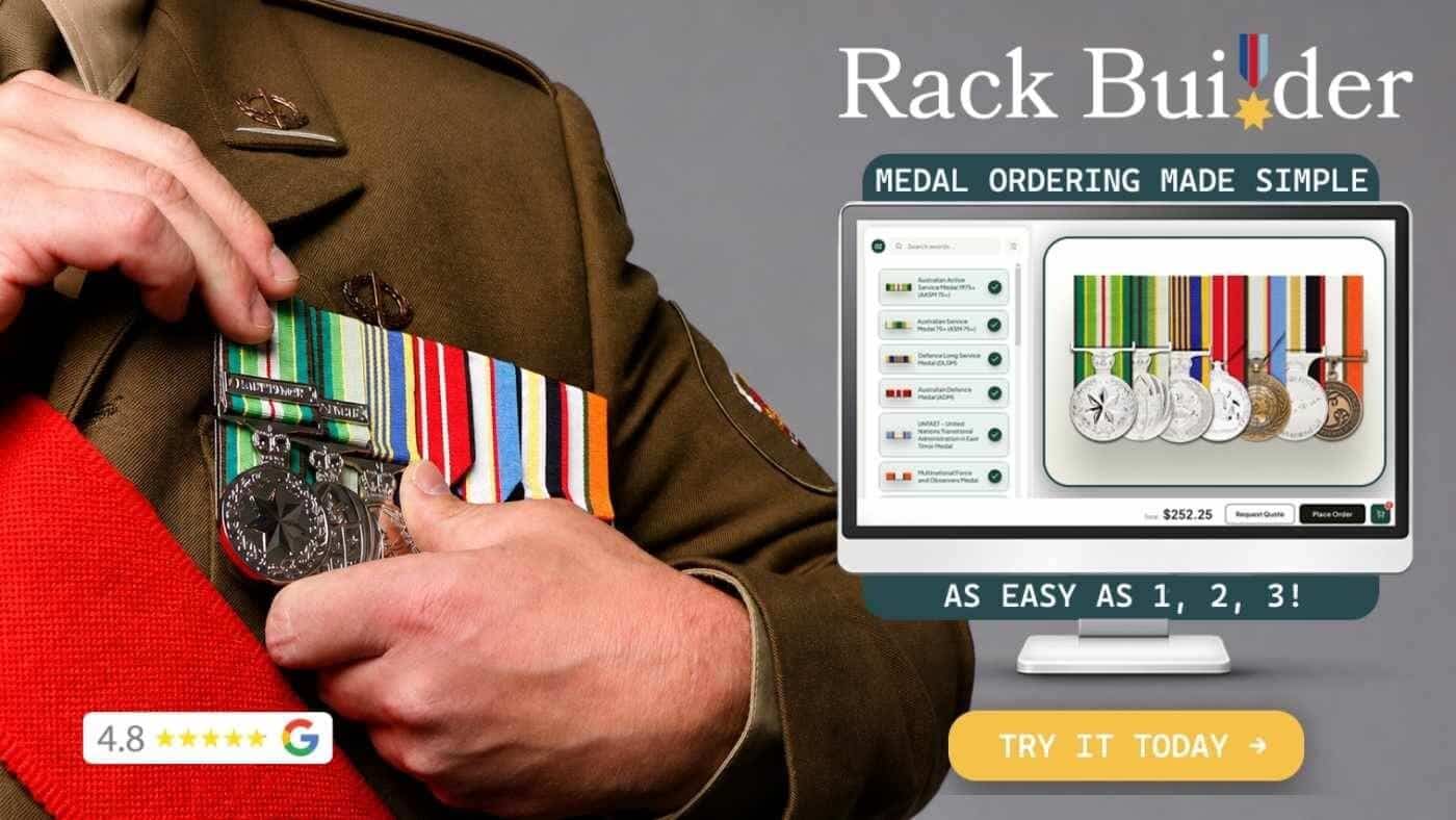 Rackbuilder - Medal Ordering Made Simple - As Easy as 1, 2, 3! - Try It Today